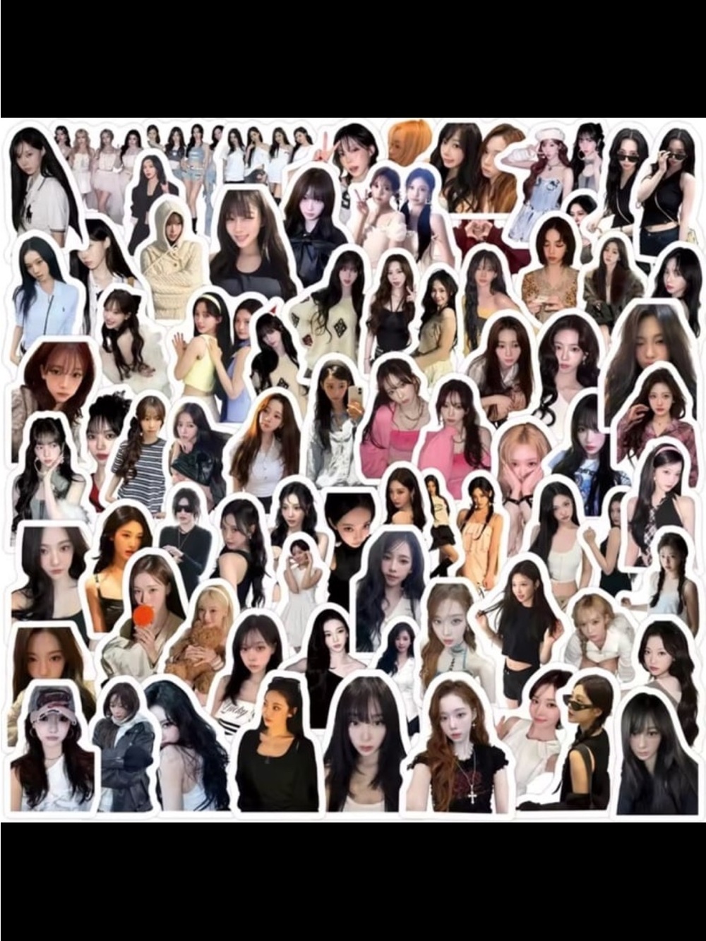 AESPA Kpop Stickers, pack of 50